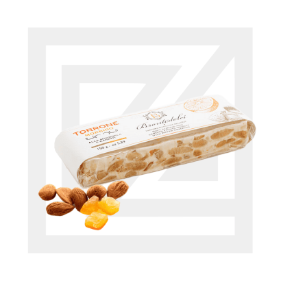Torrone ostiato alla Mandorla e Arancia