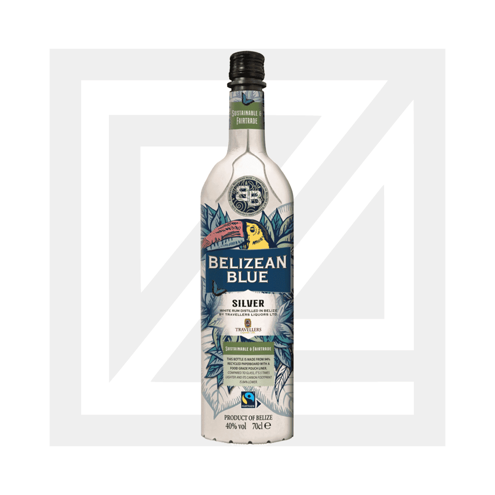 BELIZEAN BLUE SILVER - Rum Bianco - 40%