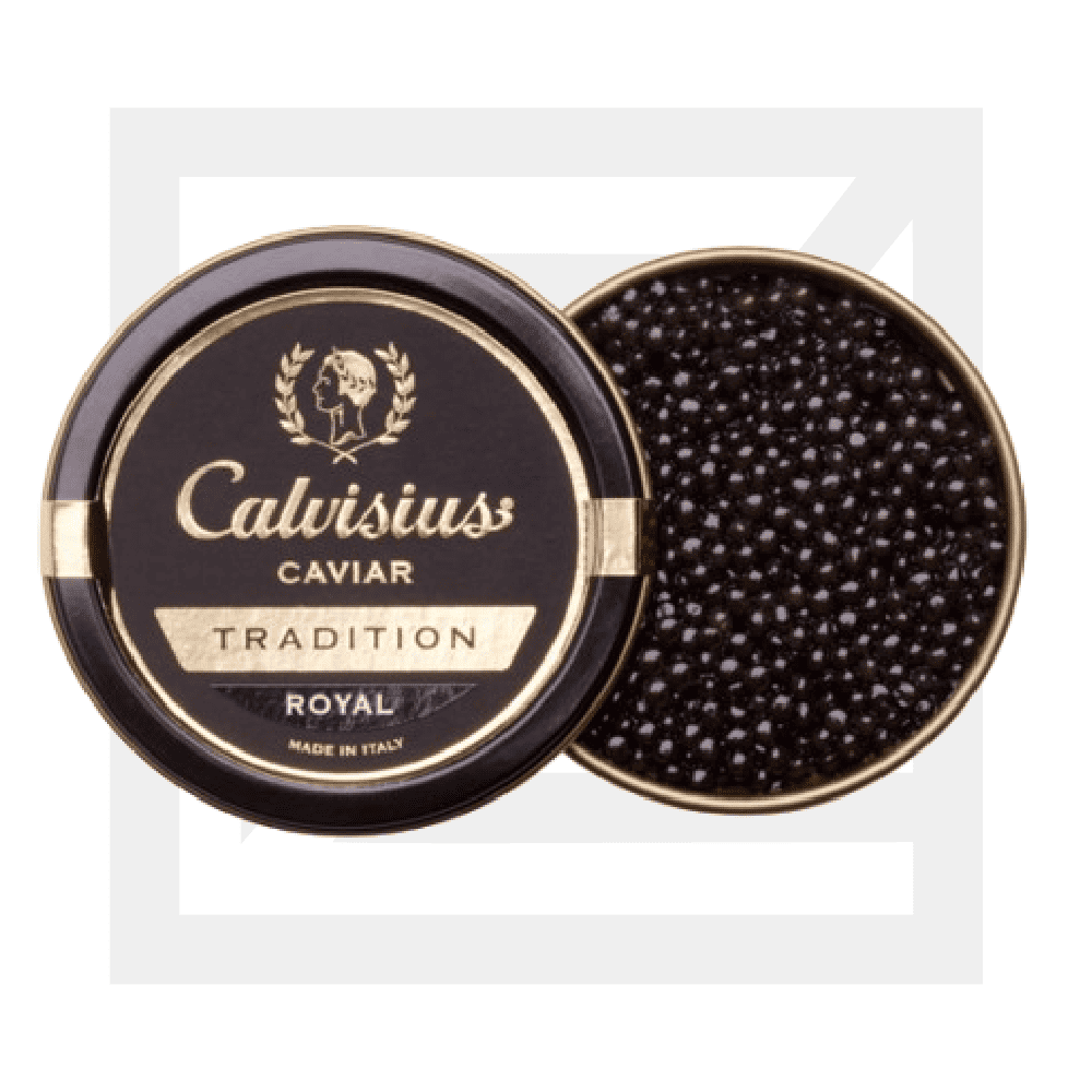 Calvisius Tradition Royal - Caviale di storione bianco