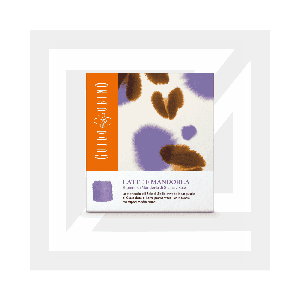 Tavoletta latte ripieno mandorla g70