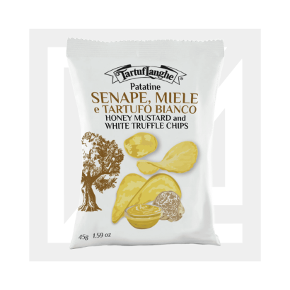 Chips con senape, miele e tartufo bianco 45g