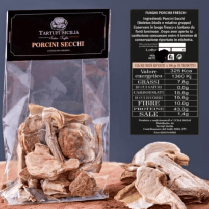 Funghi porcini secchi