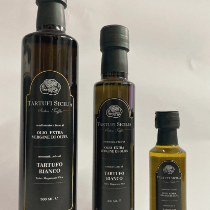 Olio extravergine di oliva al tartufo bianco