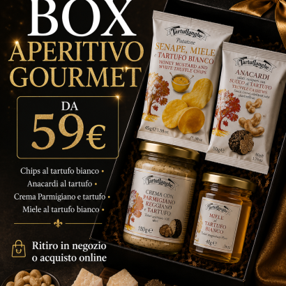Box Gourmet al Tartufo da 59€ per Aperitivo e Regalo