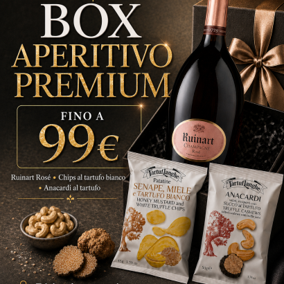 Box Aperitivo Premium da €99 per Aperitivo e Regalo